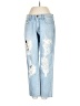 Carmar 100% Cotton Hearts Blue Jeans Size 26 waist - photo 1