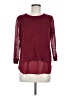 Lucky Brand Burgundy Pullover Sweater Size M - photo 1