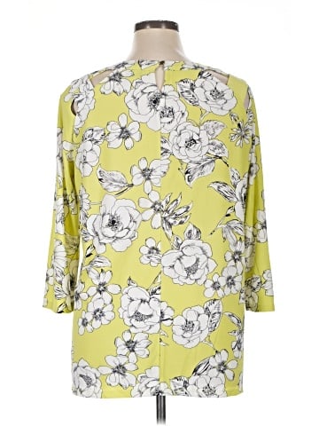 AK Anne Klein 3/4 Sleeve Blouse (view 2)