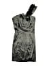 Dots Metallic Silver Cocktail Dress Size 3 - 4 - photo 1