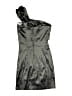 Dots Metallic Silver Cocktail Dress Size 3 - 4 - photo 2