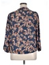Beacon 100% Polyester Blue 3/4 Sleeve Blouse Size XL - photo 2