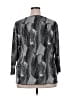 Brittany Black Gray Black 3/4 Sleeve Blouse Size 2X - photo 2