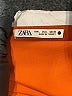 Zara Orange Cocktail Dress Size L - photo 7