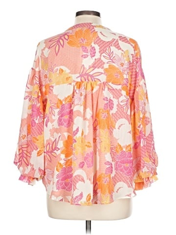 Fate 3/4 Sleeve Blouse (view 2)