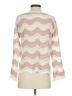 Shein 100% Polyester Chevron-herringbone White Pullover Sweater Size S - photo 2