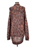 Elan 100% Acrylic Orange Cardigan Size M - photo 2