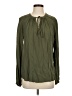 WAYF 100% Rayon Green Long Sleeve Blouse Size S - photo 1