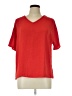 Unbranded 100% Polyester Red Short Sleeve Top Size L - photo 1