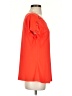 Perseption Concept Orange Short Sleeve Top Size S - photo 4