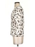 Marc Cain Animal Print Ivory Tan Pullover Sweater Size 10 (N3) - photo 5