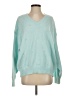Unbranded 100% Acrylic Stars Teal Pullover Sweater Size S - photo 1