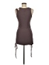 Assorted Brands Solid Brown Casual Dress Size M - photo 2