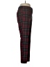 Zara Basic Plaid Red Dress Pants Size M - photo 4