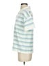 Unbranded Stripes Blue Short Sleeve Blouse Size S - photo 5