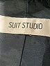 Suit Studio 100% Polyester Houndstooth Gray Blazer Size S (estimated) - photo 6