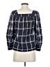 J.Crew Blue Long Sleeve Blouse Size 00 - photo 2