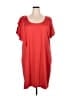 Spiegel Solid Red Orange Casual Dress Size XXL (estimated) - photo 1