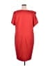 Spiegel Solid Red Orange Casual Dress Size XXL (estimated) - photo 2