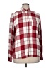 Universal Thread 100% Rayon Plaid Red Long Sleeve Blouse Size XL - photo 1