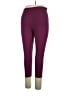 Yummie Color Block Burgundy Active Pants Size 1X - photo 2