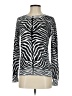 MICHAEL Michael Kors Animal Print Silver Pullover Sweater Size S - photo 1
