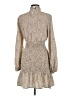 Shein 100% Polyester Animal Print Tan Casual Dress Size 6 - photo 2