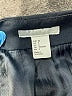 H&M Solid Black Blue Formal Skirt Size 2 - photo 4