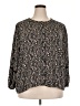 Angels 100% Rayon Black Long Sleeve Blouse Size 2X - photo 1