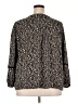 Angels 100% Rayon Black Long Sleeve Blouse Size 2X - photo 2