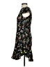 Likely 100% Polyester Floral Black Casual Dress Size 4 - photo 5