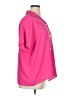 Lovely Melody 100% Polyester Solid Pink Short Sleeve Blouse Size XL - photo 4
