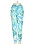 Talula Tropical Blue Casual Pants Size S - photo 1