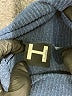 H by Bordeaux Blue Turtleneck Sweater Size M - photo 7