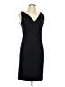 Shape FX Solid Black Cocktail Dress Size 10 (petite) - photo 1