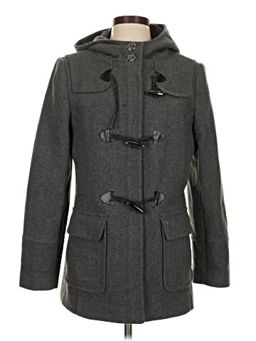 St. John's Bay Wool Coat (view 1)