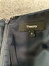 Theory 100% Polyester Solid Blue Casual Skirt Size 0 - photo 4
