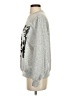 Shein 100% Polyester Graphic Silver Sweatshirt Size 2 - photo 5