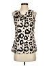 Ann Taylor Ivory Sleeveless Top Size 0 - photo 1
