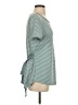 Assorted Brands Teal Short Sleeve Top Size S - photo 4