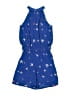 Yo Baby 100% Cotton Blue Overalls Size 6 - photo 2