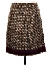 Prada Tweed Brown Wool Skirt Size EU (IT) 36 / US 0 - photo 2