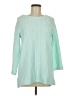 Soft Surroundings Teal Long Sleeve Blouse Size M - photo 1