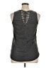 Unbranded Gray Sleeveless T-Shirt Size XL - photo 2