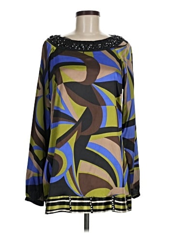 Nicole by Nicole Miller Long Sleeve Blouse (view 1)