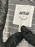 Aerie Stripes Gray Long Sleeve Button-Down Shirt Size S - photo 7