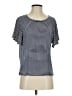Alya Stripes Blue Short Sleeve T-Shirt Size S - photo 1