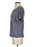 Alya Stripes Blue Short Sleeve T-Shirt Size S - photo 5