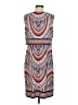 Chico's Print Blue Casual Dress Size S - photo 2