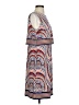 Chico's Print Blue Casual Dress Size S - photo 4